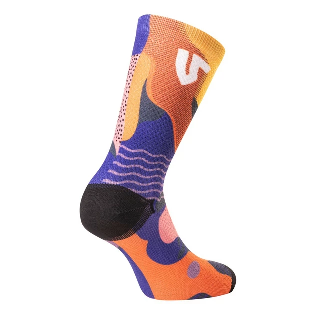 Undershield Funky Camo Socken lila/rosa/gelb