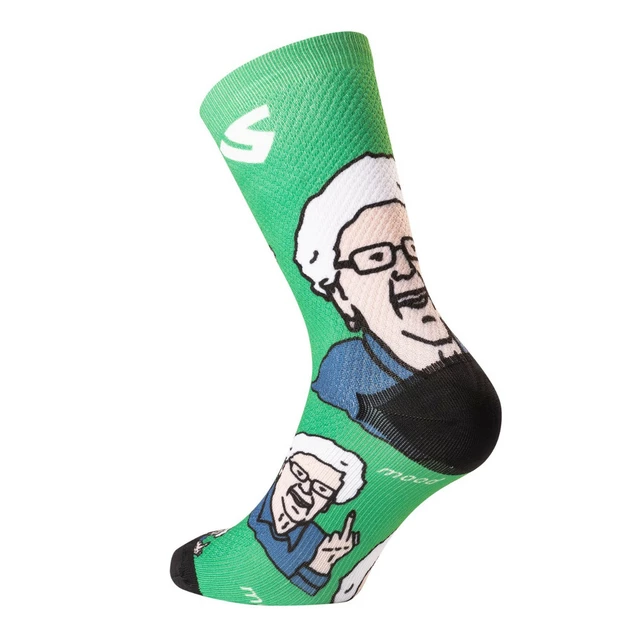 Unterziehsocken Granny grün