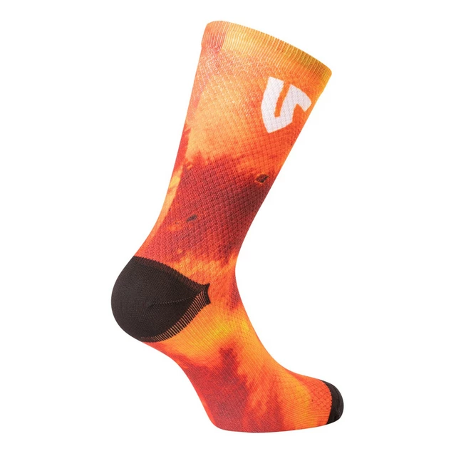 Undershield Tye Dye rote Socken