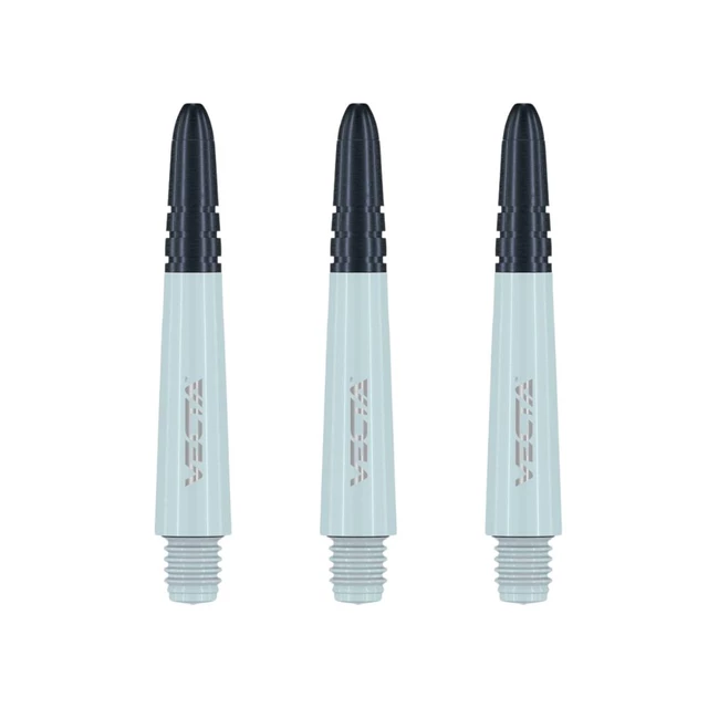 Winmau Vecta Kurze Griffe - weiß - weiß