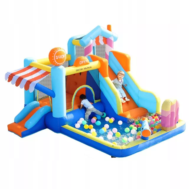 Aufblasbare Burg Doktor Dolphin Shop 73072T