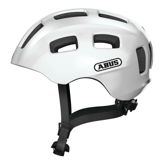 Kinderfahrradhelm Abus Youn-I 2.0 - Sparkling Pink - Pearl Weiss