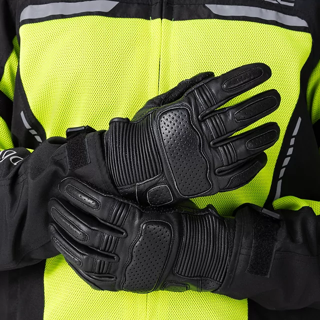W-TEC Gabello Motorradhandschuhe - schwarz
