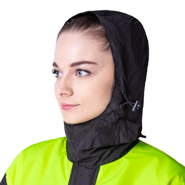 W-TEC Rinstop Motorrad-Regenjacke - schwarz-fluo