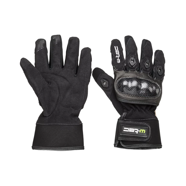 Motorradhandschuhe W-TEC NF-4138 - schwarz - schwarz