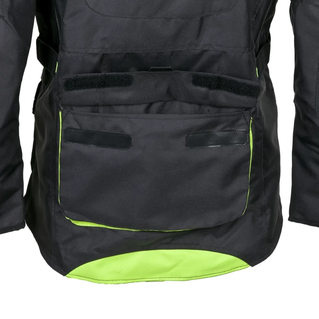 Lange Herren Motorsportjacke W-TEC NF-2205 - schwarz-grün