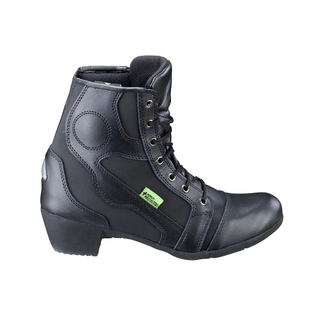 Damen Motorrad Lederstiefel W-TEC NF-6092 - schwarz