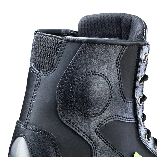Damen Motorrad Lederstiefel W-TEC NF-6092 - schwarz