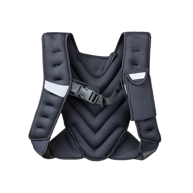 inSPORTline Klaper 5 kg Belastungsweste - tarn grau