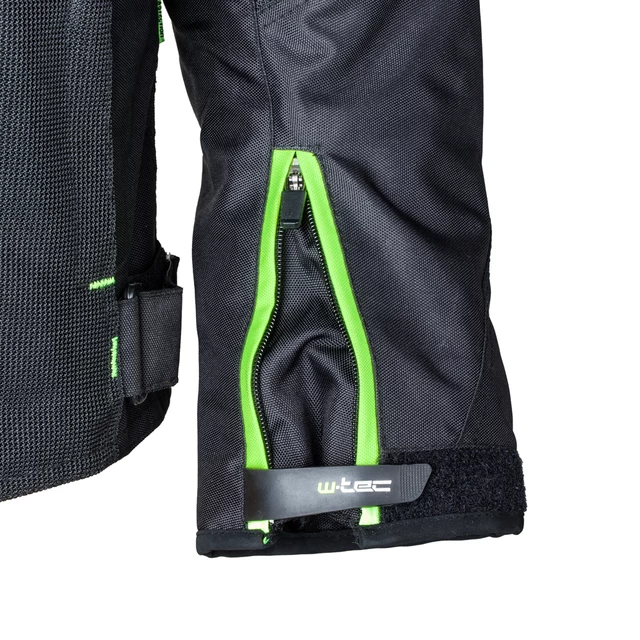 W-TEC Meltsch NF-2301 Herren Motorradjacke - Neon grün-schwarz