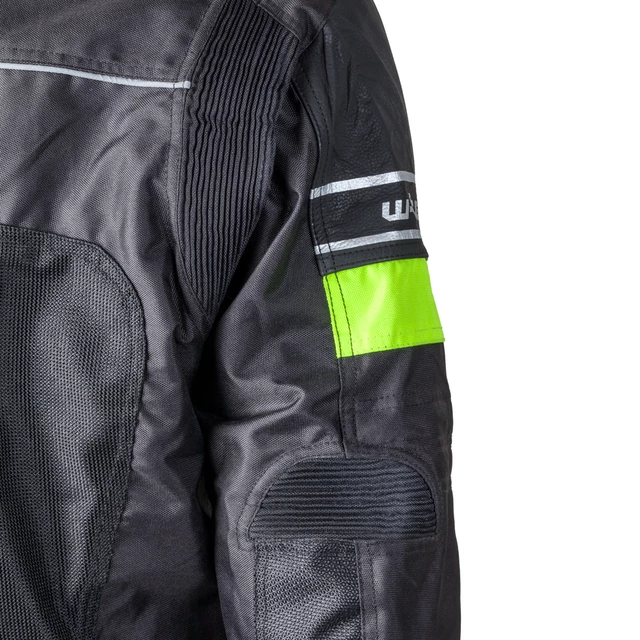 W-TEC Meltsch NF-2301 Herren Motorradjacke - Neon grün-schwarz