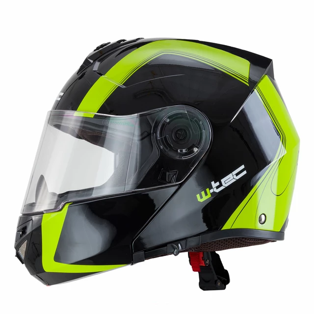 Klappbarer Motorradhelm W-TEC V270 - schwarz