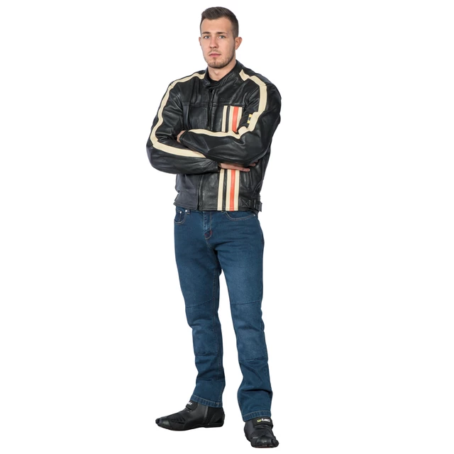 Herren Motorradjeans W-TEC C-2025 - blau