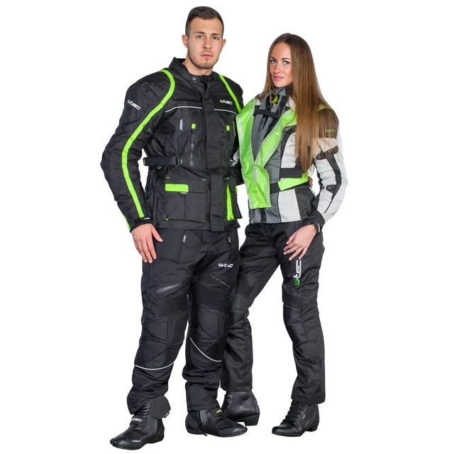 Unisex Motorradhose W-TEC Mihos NEW - schwarz