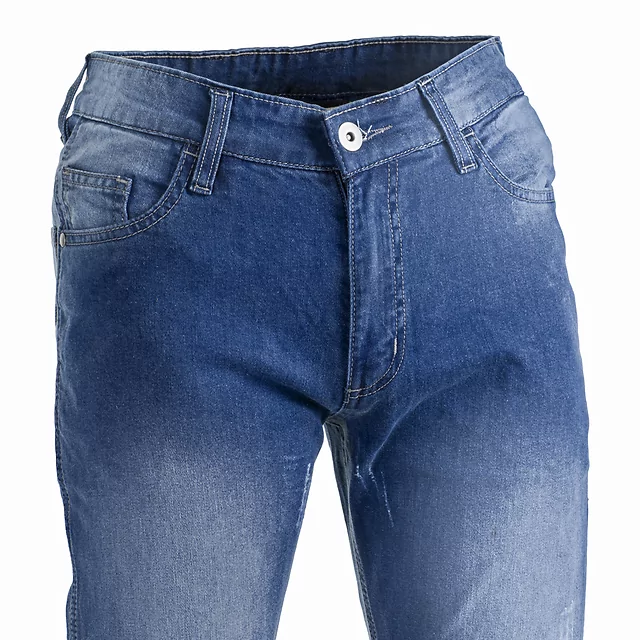 W-TEC Shiquet Herren Motorradjeans - blau