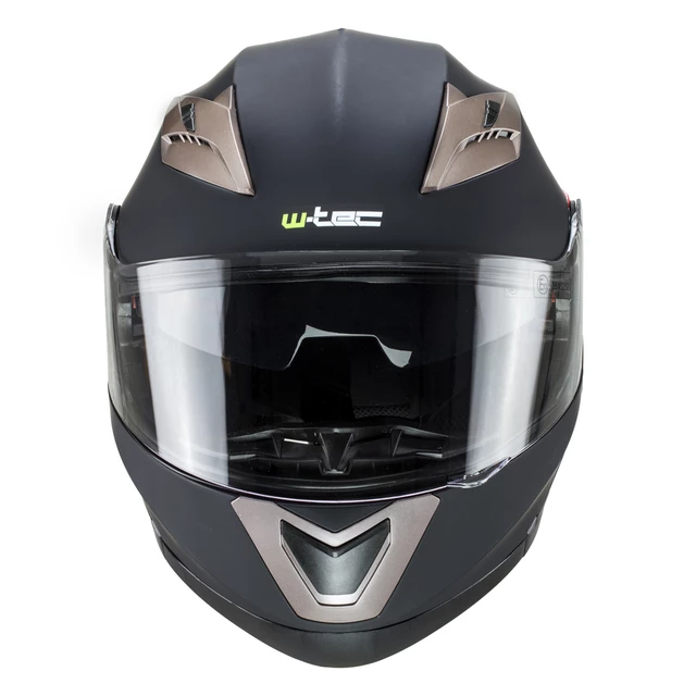 W-TEC YM-925 Klapphelm - Pure Matt Black