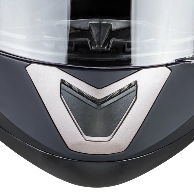 W-TEC Pezzon aufklappbarer Motorradhelm - bílo-bronzová