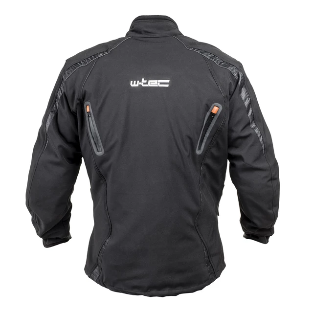 W-TEC Rokosh GS-1758 Herren Softshell Motorradjacke - schwarz