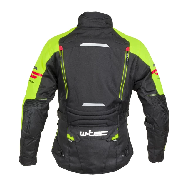 W-TEC Ventura Herren Motorradjacke - schwarz-fluo gelb