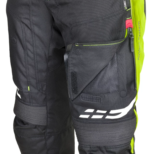 W-TEC Spirital Herren Motorradhose - schwarz-orange