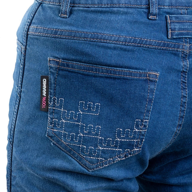 W-TEC GoralCE Damen Motorradjeans - blau