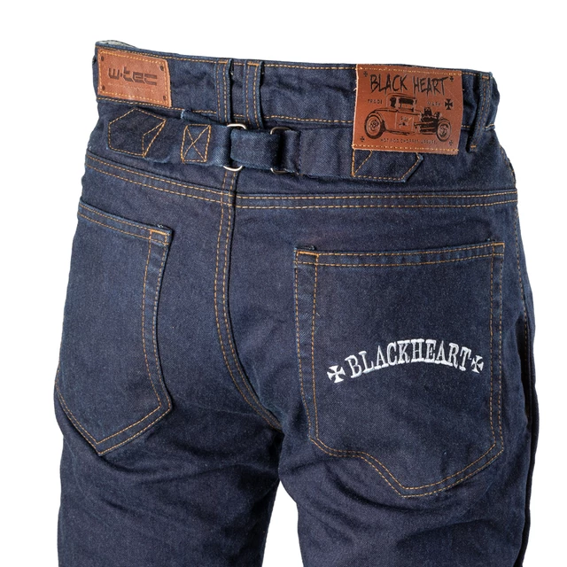 W-TEC Resoluto Herren Motorradjeans - blau