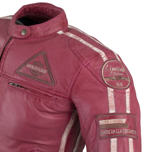 W-TEC Sheawen Lady Pink Damen Motorradjacke - rosa