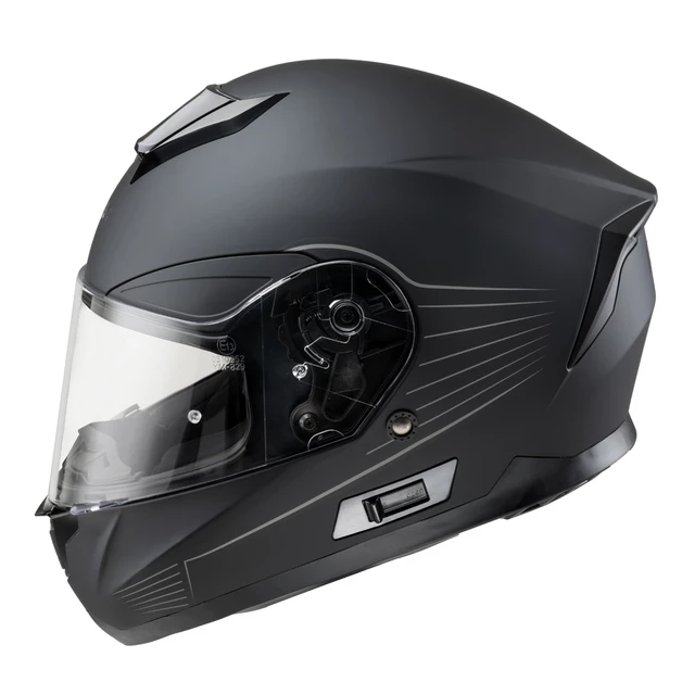 W-TEC Yorkroad Solider Motorradhelm - Black Grey Matt