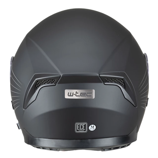 W-TEC Yorkroad Solider Motorradhelm - Black Grey Matt