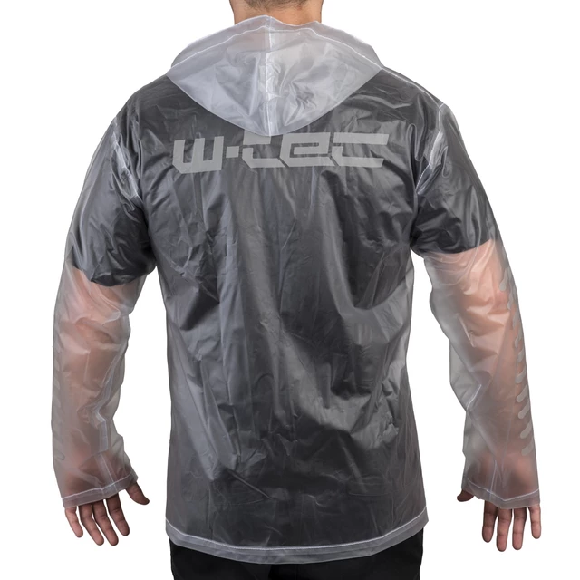 W-TEC Lighty Motorradregenmantel - transparent