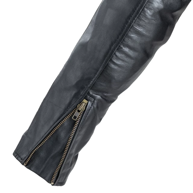 Herren Ledermotorradjacke W-TEC Sheawen Antique - schwarz