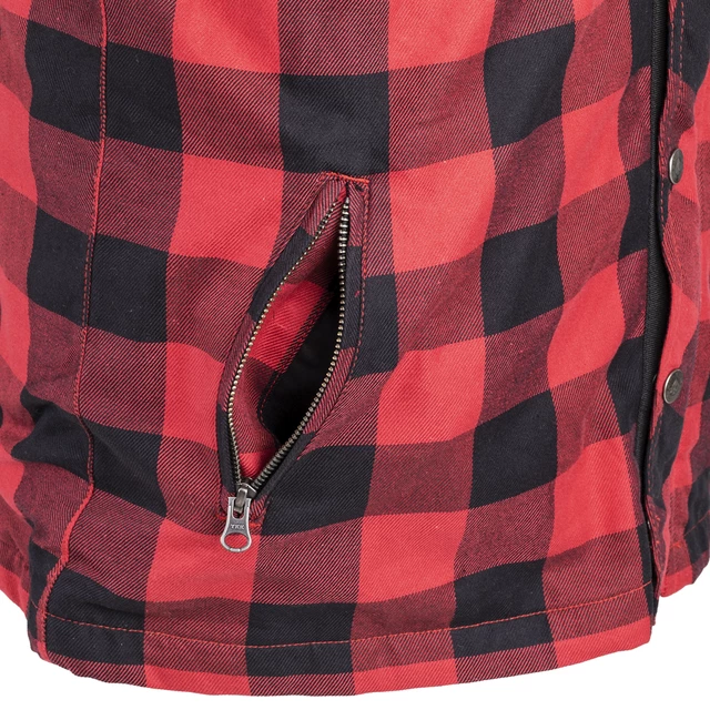 W-TEC Flanellhemd mit Aramid Black Heart Reginald