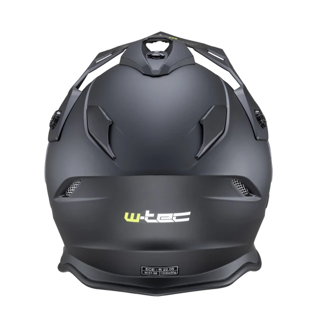 W-TEC V331 PR Motorradhelm - Matt Schwarz
