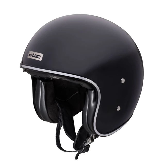 W-TEC Angeric Gloss Black Motorradhelm - Gloss Black - Gloss Black