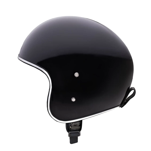 W-TEC Angeric Gloss Black Motorradhelm - Gloss Black