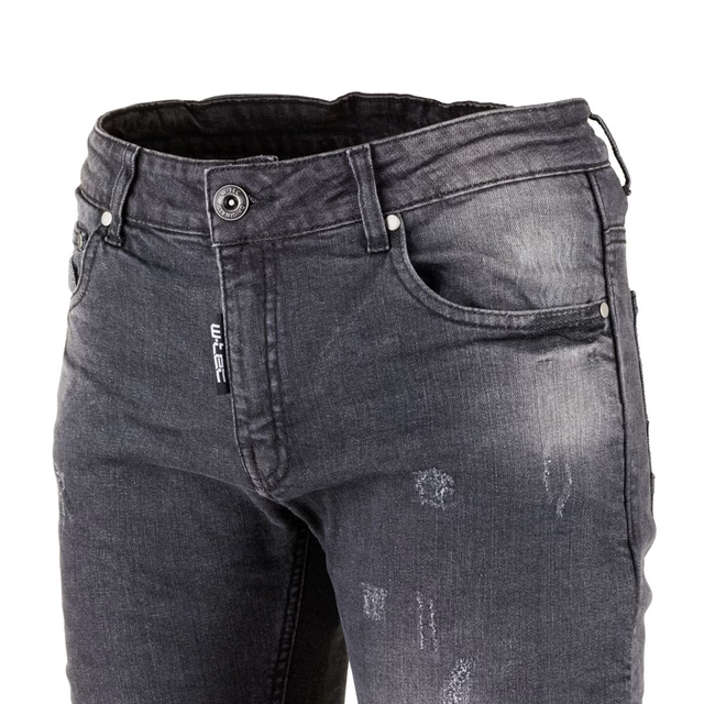 W-TEC Komaford Herren Motorradjeans - dunkelgrau