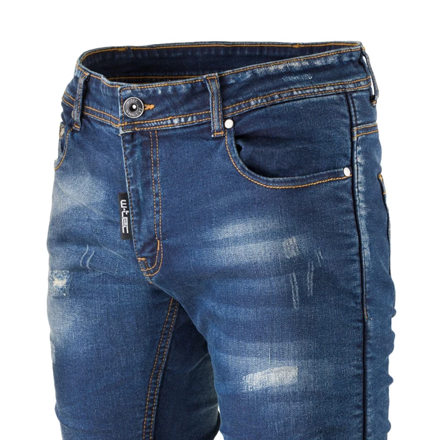 W-TEC Feeldy Herren Motorradjeans - blau