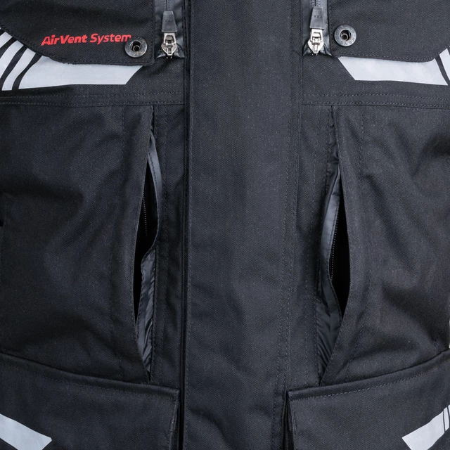 Motorradjacke W-TEC Excellenta Evo - Thunderstorm Gray