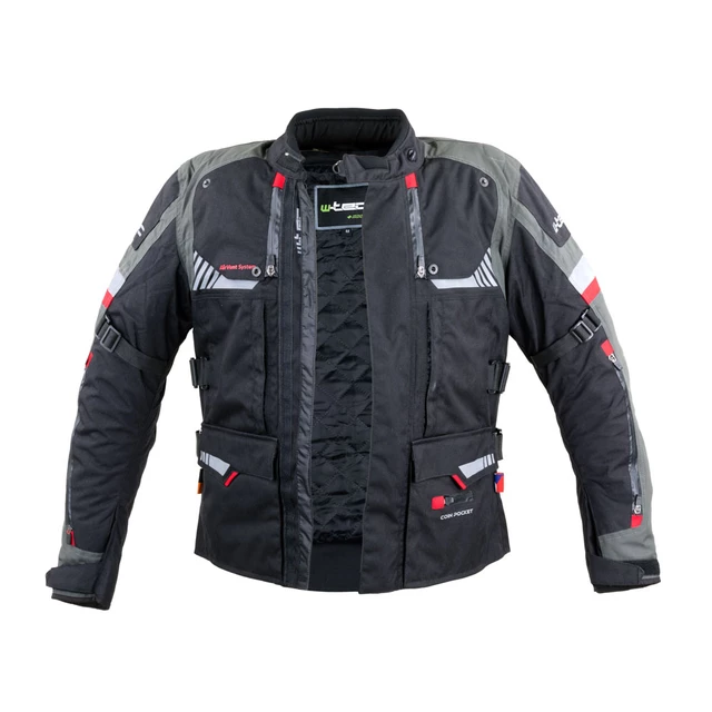 Motorradjacke W-TEC Excellenta Evo - Thunderstorm Gray