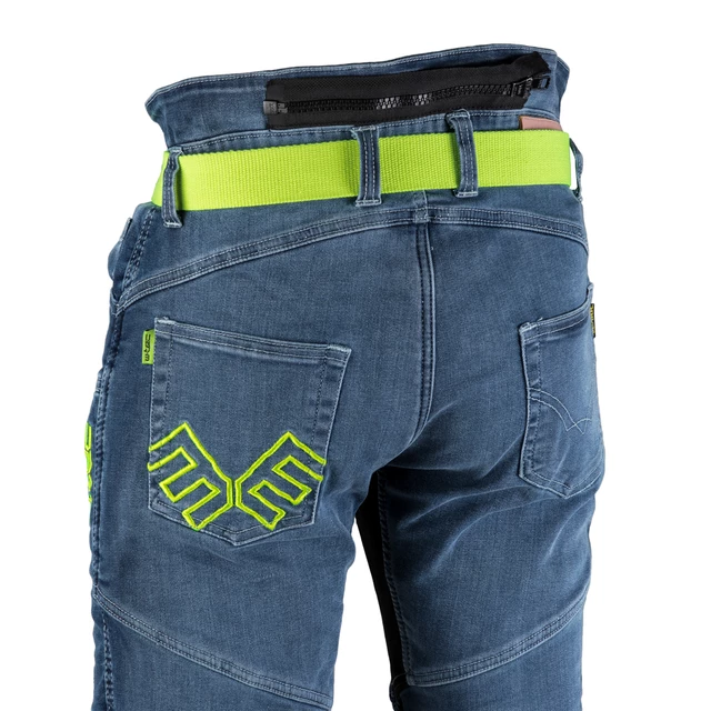 W-TEC Ekscita Damen Motorradjeans - blau