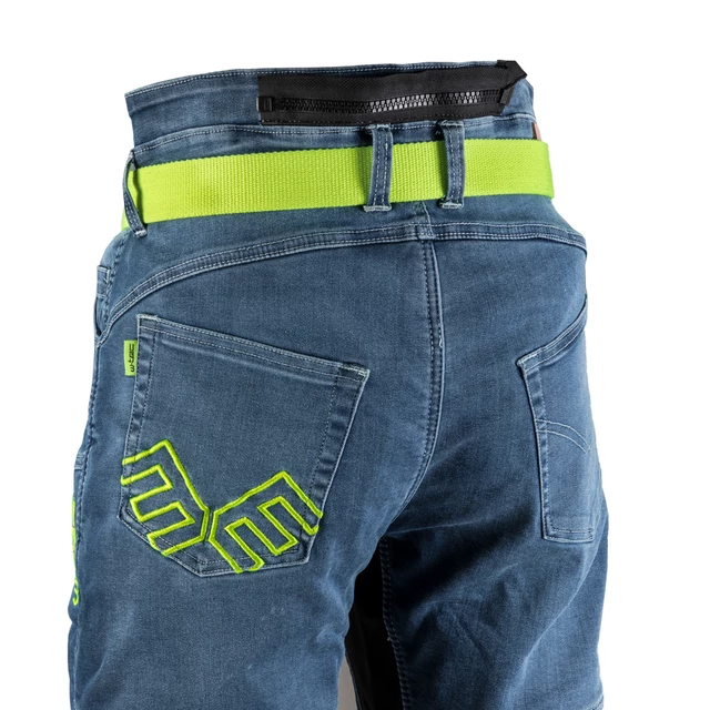 W-TEC Grandus Herren Motorradjeans - blau