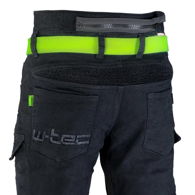 W-TEC Aredator Herren Mottorradjeans - schwarz