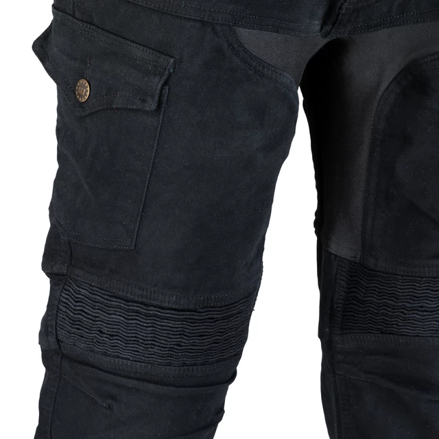W-TEC Aredator Herren Mottorradjeans - schwarz