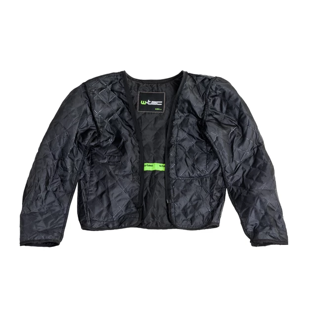 W-TEC Mathal Leder Motorradjacke - schwarz