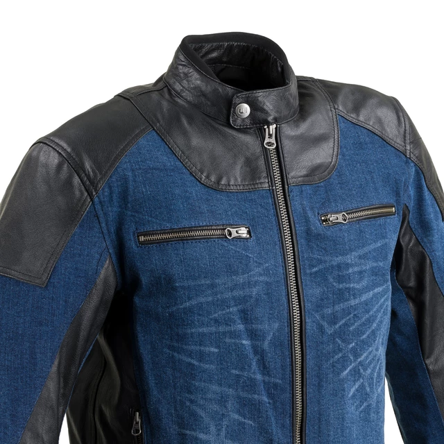 W-TEC Kareko Motorradjacke - blau