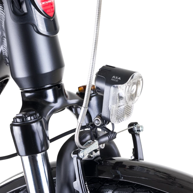 E-Bike für die Stadt - Devron 28124A 28" - schwarz