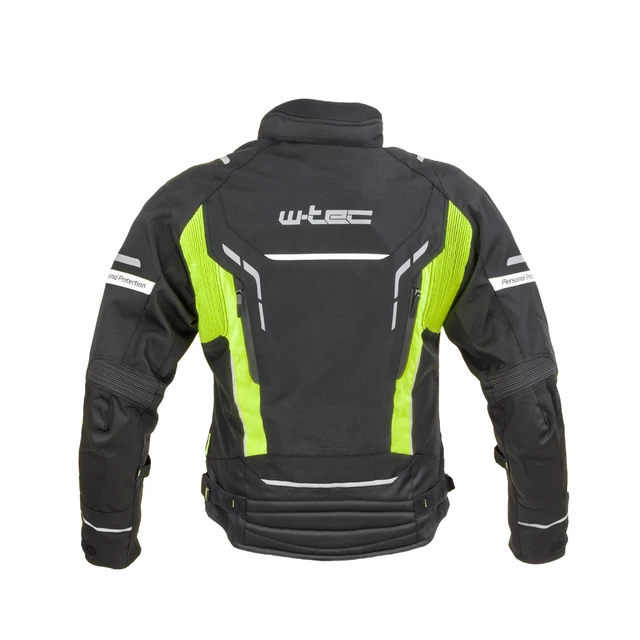 W-TEC Brandon Herren Motorradjacke - schwarz-grau-orange