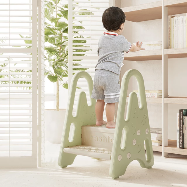 Kinderhocker mit Tritthocker inSPORTline Goralcino - grün