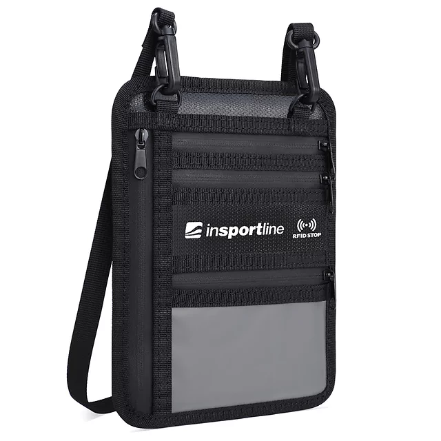 Reise-Geldbörse für Ausweise inSPORTline Tahopa 14,5 x 19,5 cm mit RFID-Schutz