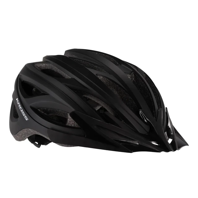 Fahrradhelm Kross BORAO III - schwarz - schwarz